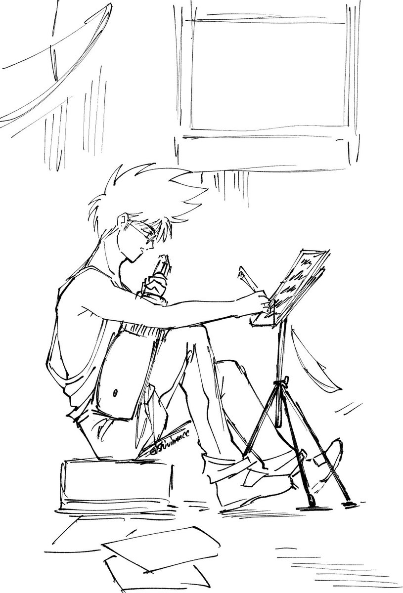 shivimmcc's tweet photo. もっとらくがき
たまにすごくだるんだるんすぎるタンクトップの時がある https://t.co/pSoQT9iT2k