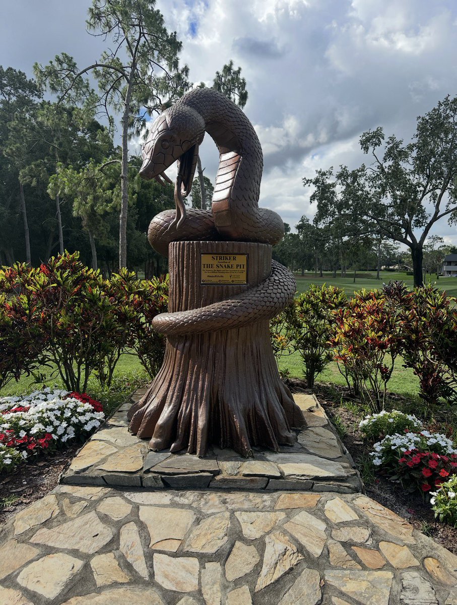 Chase_DryJect's tweet photo. DryJecting at @Innisbrook today on the copperhead course. 

Always have to take a pic visiting the #SnakePit 🐍

4 machines, 20 greens and done by 11:45!

Thanks for having us out @rardoryan80, always a pleasure to work here. 

@FESbarro 

#DryJect
#PoundSand https://t.co/TTTjltLJ8e