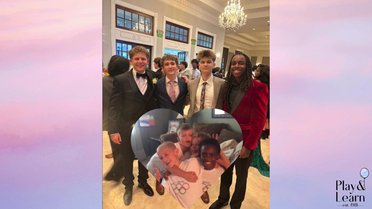 playnlearn's tweet photo. 💙 From early childhood to lasting friendship.

These friends began their journey together at a Play and Learn center and are still supporting one another years later. Early connections can last a lifetime.

#PlayAndLearn https://t.co/BGXEz3jAbS