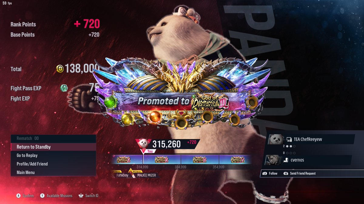 Ryusan808's tweet photo. When you need a way to cope with your personal shit going on in life. Put that energy into Ranked. GoD3 🐼 https://t.co/fNidULpiCM