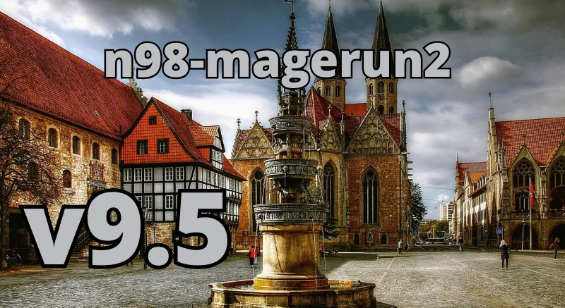 A beautiful place in the city of Braunschweig and the text n98-magerun2 v9.5