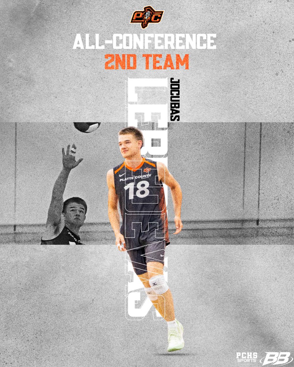 SportsPchs's tweet photo. Congrats PCHS Boys Volleyball! #pcr3proud #piratestrong

2nd Team:
Joshua Echeverry
Jocubas Lebedevas

Graphics created by Brady Bowles, PCHS Sports Marketing Student https://t.co/XUbs27lkVO