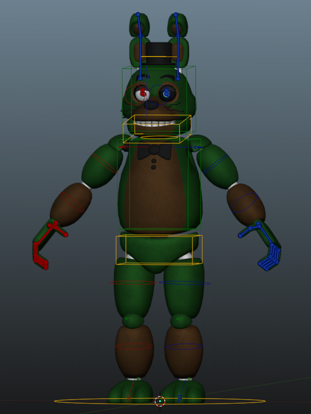 B_AnimationsYT's tweet photo. A Commission for @RudanTheRed !!
I was told to make a model that translates their character into I6NIS' FNAF 1 style
All the meshes are made entirely from scratch and no parts we're taken from the OG I6NIS models
Had lots of fun, thanks for the comm!!
#3darts #commsart #b3d https://t.co/LFYlzwSk30
