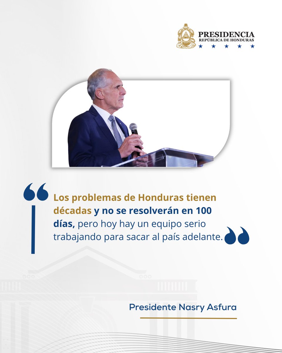 Presidencia de Honduras tweet media