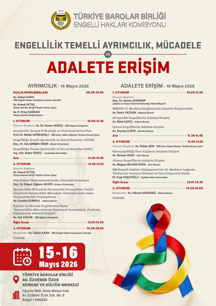 Türkiye Barolar Birliği tweet media