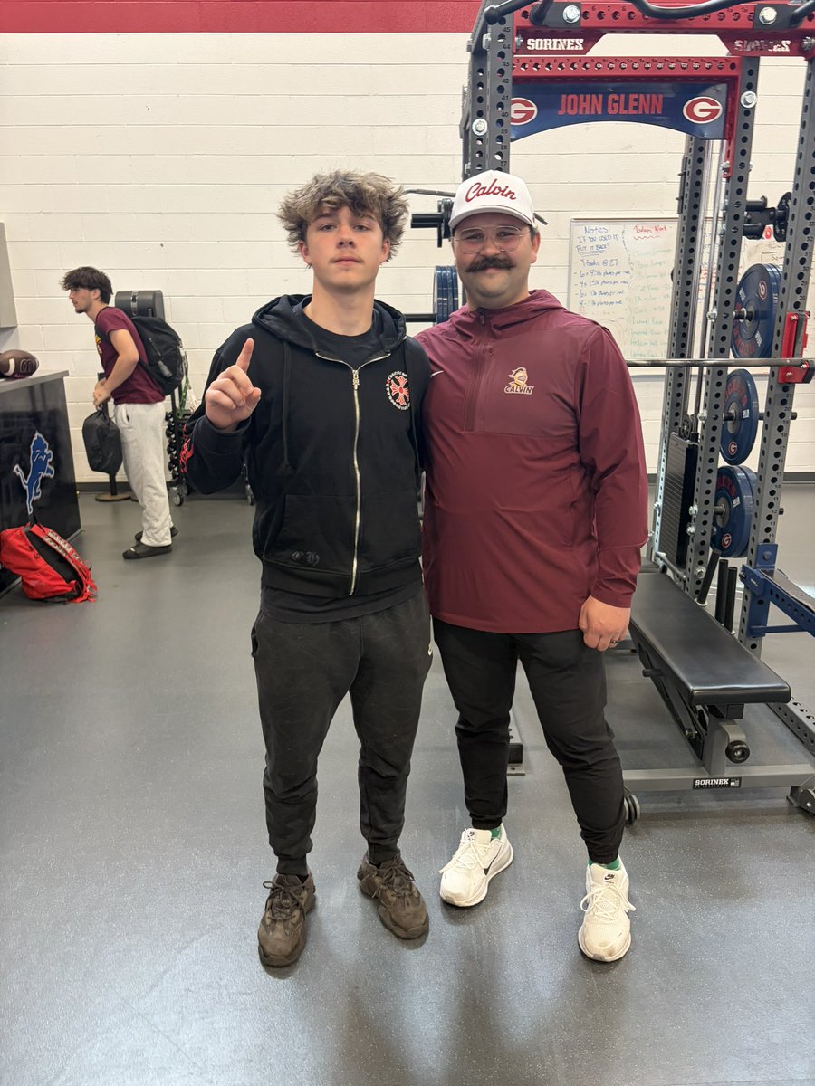 jae_rich2's tweet photo. After a great conversation with coach @coachdrewvaz  i am blessed to receive my second offer from Calvin University! Go Knights!! #AGTG @Coach_Searcy @MIexposure @PrepRedzoneMI @CoachJBurgess1 @CalvinKnightsFB https://t.co/1SvqULUMtE
