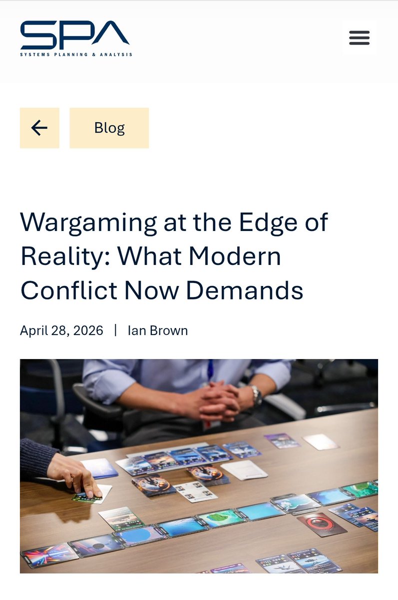 wargamingweekly's tweet photo. "At the 2026 Games of War conference, one point was clear: the pace of modern warfare, especially in Ukraine, is compressing the timeline between observing conflict, analyzing it, and acting on it. The traditional model–study first, apply later–is no longer sufficient." https://t.co/fo7svtl5TF