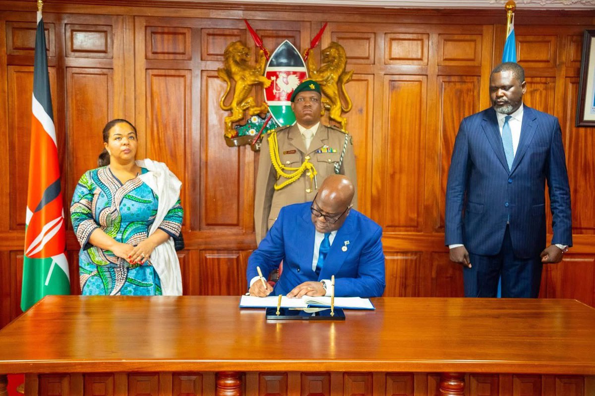 georges_kakule's tweet photo. Soyez le bienvenu parmis nous a Nairobi pour l'africa forward summit,  excellence mr le président de la république démocratique du congo FELIX ANTOINE TSHISEKEDI https://t.co/NA5p203KWP