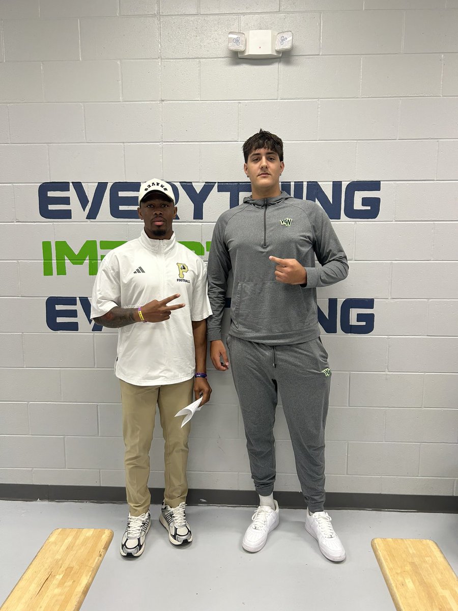 AWMountain74's tweet photo. After a great talk with @CullenLCasey and @CoachJud_21, I’m blessed to receive an offer from @UNCP_Football. 
@CoachSmith100 @WWHS_Football @JEcarpenter77 #BraveNation https://t.co/glRGsykx2u