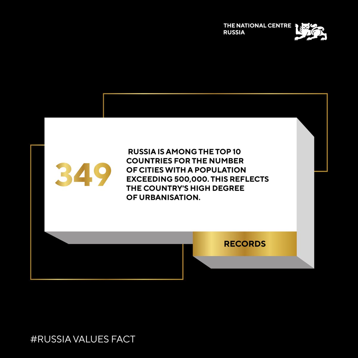 gowithRussia's tweet photo. ๐Russia is a country of large and beautiful cities!
It ranks among the top countries by number of cities with large populations. This is an important indicator of technological and cultural development. We continue introducing you to the country in the #RussiaValues feature.
#gowithRussia #Fact #Future #Records