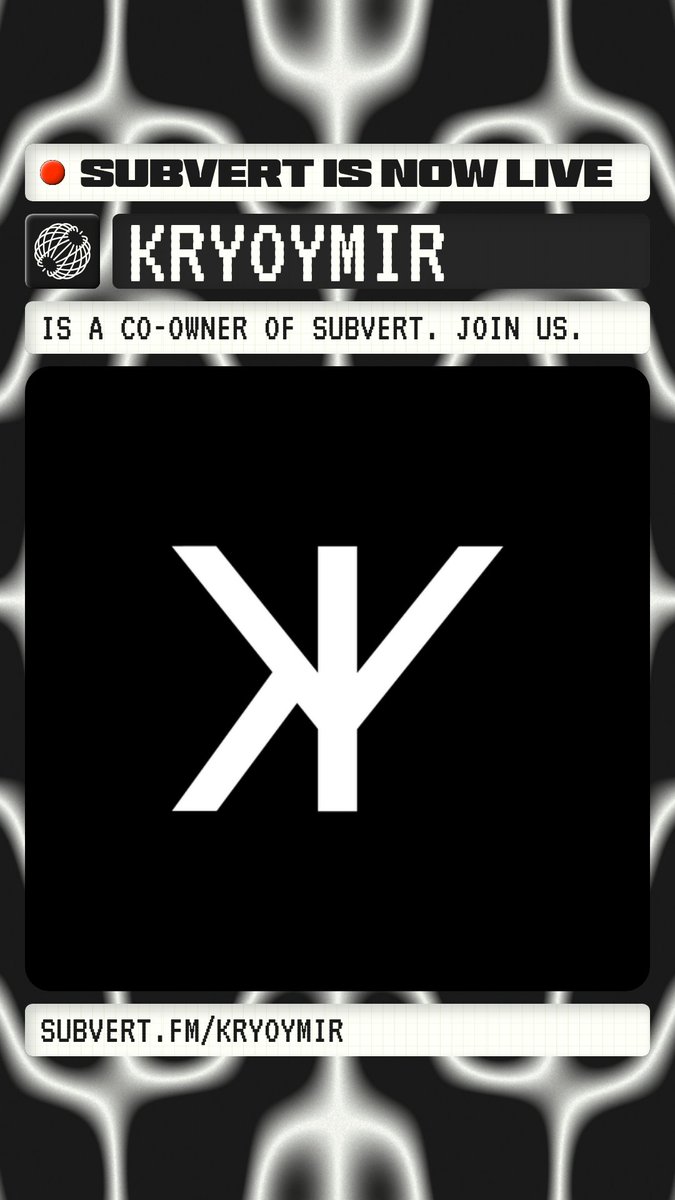 kryoymir's tweet photo. Subvert is live for everyone. https://t.co/sXyaCWsjcO