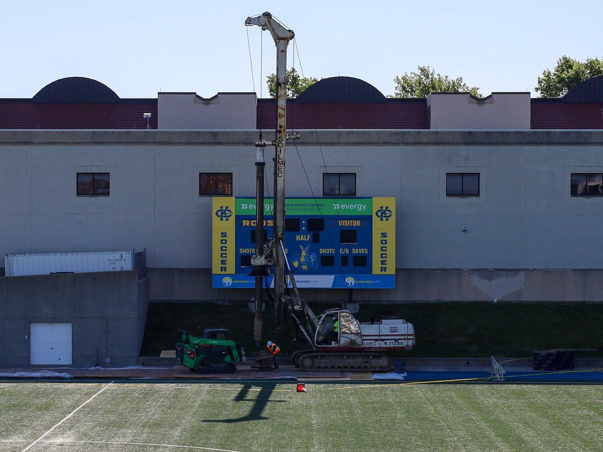 KCRoosMSoccer's tweet photo. A major change is coming to Durwood this month! 👀 Stayed tuned… ⏳

#RooUp🤘 https://t.co/6RxO1EG9yw
