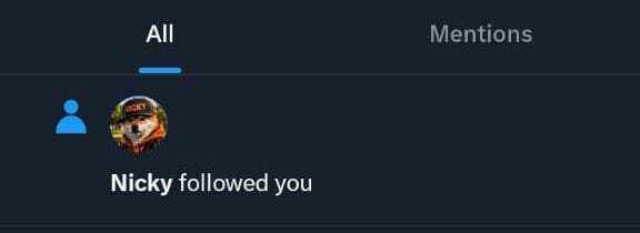 Nickycrypto55's tweet photo. Bro to Bro, even if you have 0 followers,

Just follow &amp;:drop Ur handle let followback https://t.co/X6ldesBTOg