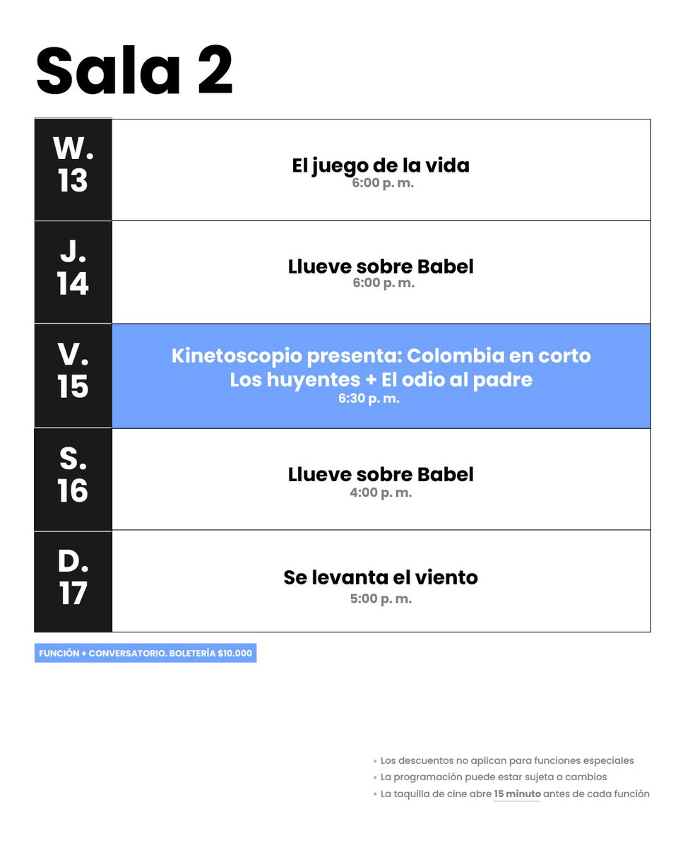 Revista Kinetoscopio tweet media