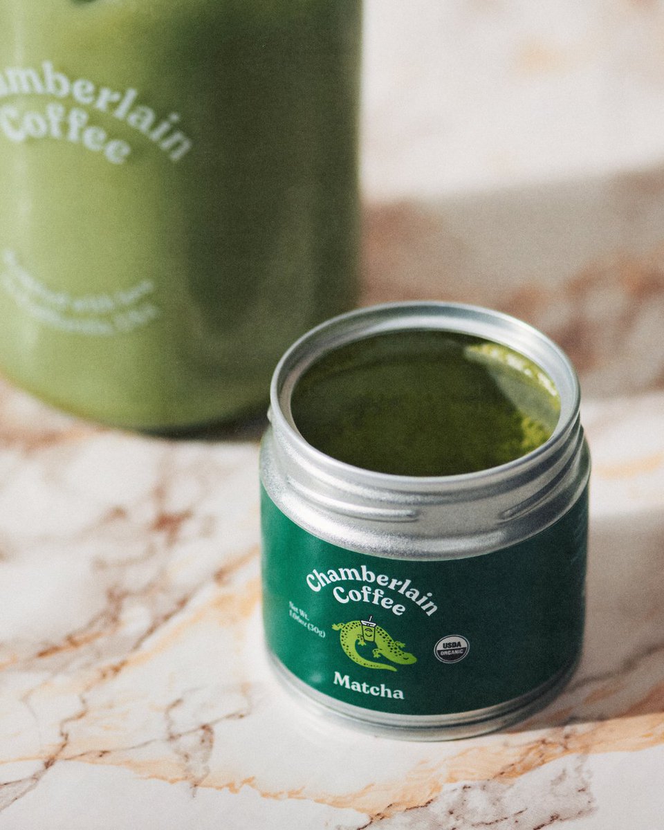 Chamberlaincof's tweet photo. Bring the feeling of our new Venice café home with our organic Medium Roast and Ceremonial Grade A Matcha. https://t.co/hCtxjQ9mwP