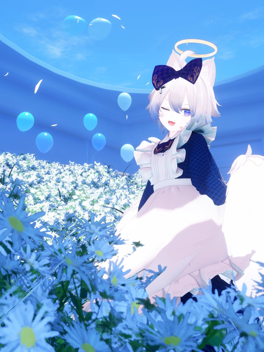 10V_tkc's tweet photo. おはようございます～
#サナティア #VRChat

👗シンプルメイド服（アリス服）（By Atreides System）
🌐Exhibition˸ Seasonery（By shi-ro428） https://t.co/hzgaDQt5Th