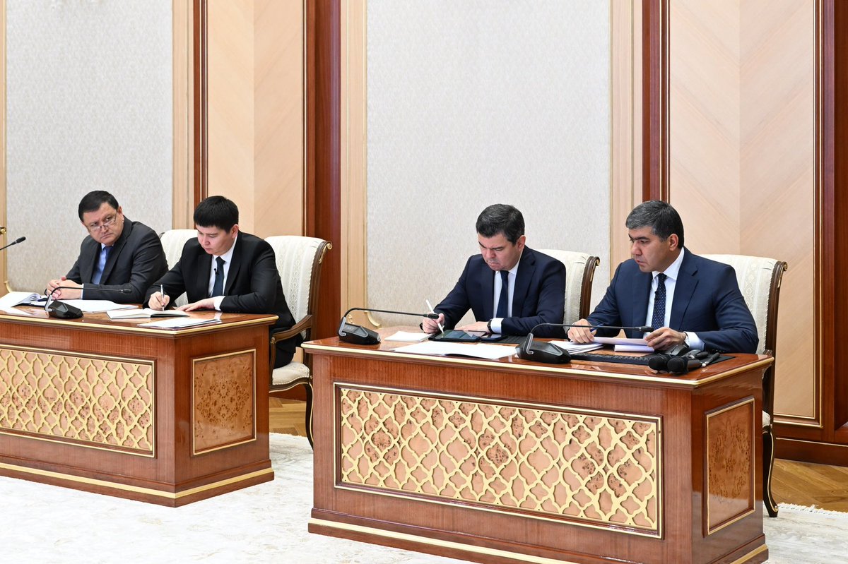Shavkat Mirziyoyev's Press-service tweet media