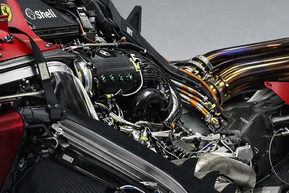 In F1, engines normally use the coldest possible intake air because it is denser, contains more oxygen, and produces more power.

Ferrari took the opposite approach with its “hot engine,” running intake temperatures above 100°C. This sacrifices some peak power but enables higher