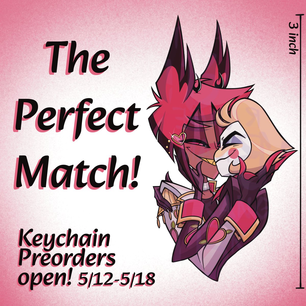 💕You just can't separate these two!💕

PREORDER's are open! 
✨Link Below✨
#radioapple #hazbinhotel
