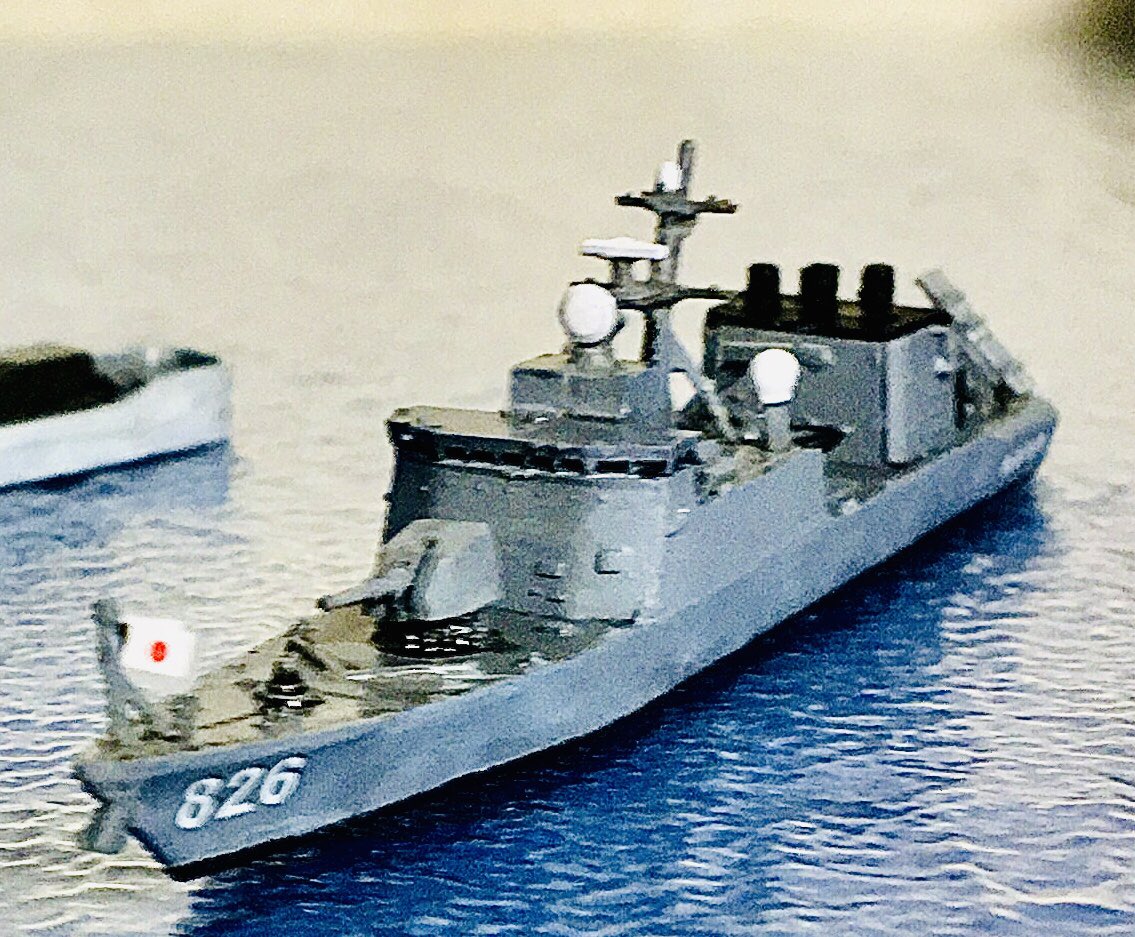 おはよう😆ございます😊 海自はやぶさ型3番艇ミサイル艇おおたか(PG