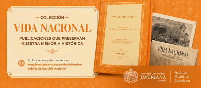historicopuj's tweet photo. #RecomendadoAHJ 

La historia de Colombia también se conserva en sus publicaciones 📚🇨🇴

La colección Vida Nacional del Archivo Histórico Javeriano reúne documentos y reflexiones sobre momentos clave del país.

Explórala aquí 👇: https://t.co/WoUd8XIucY https://t.co/DpyJeXoSMu
