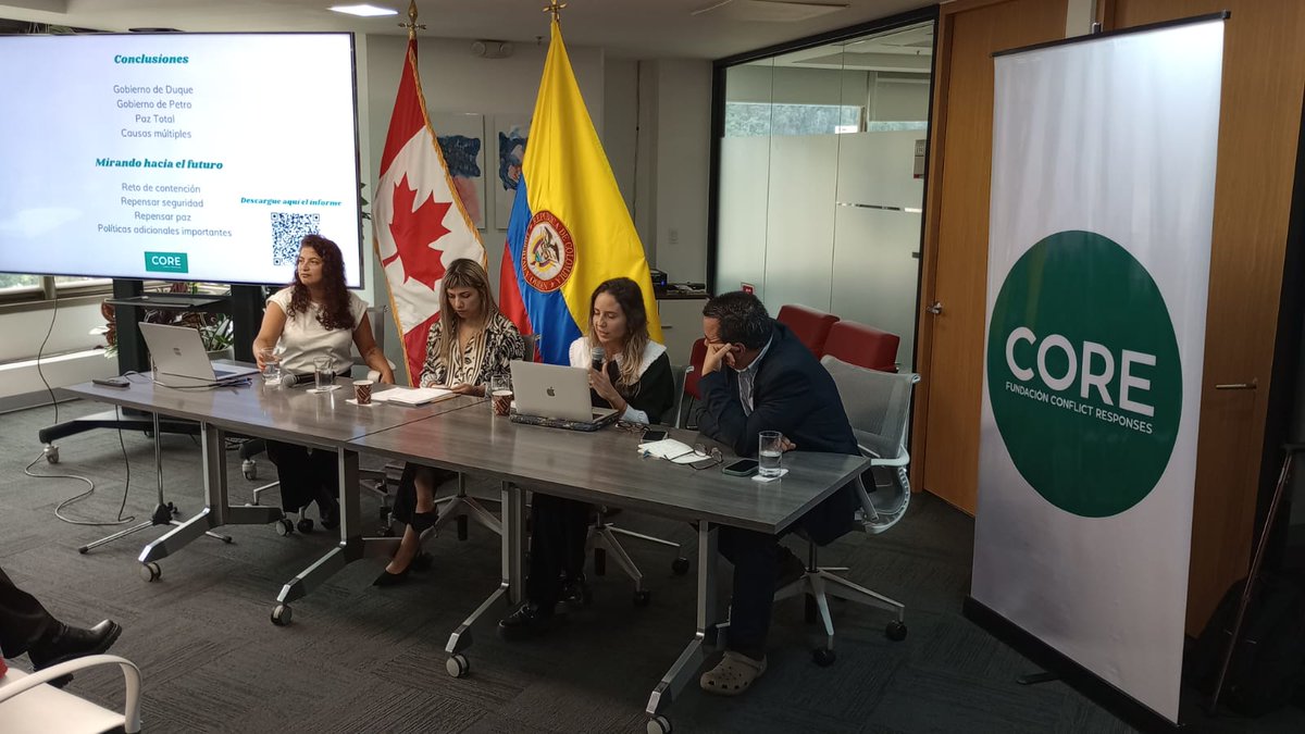 Fundación Conflict Responses, CORE tweet media