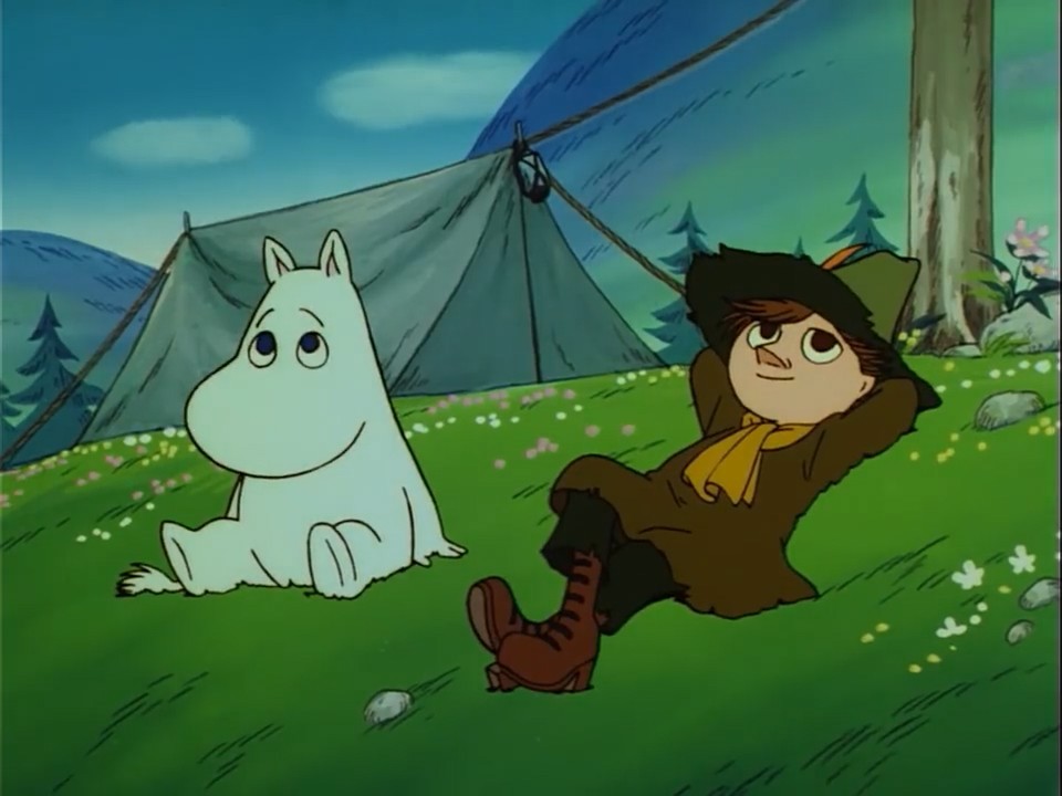 Daily Moomin Aesthetic Bot tweet media