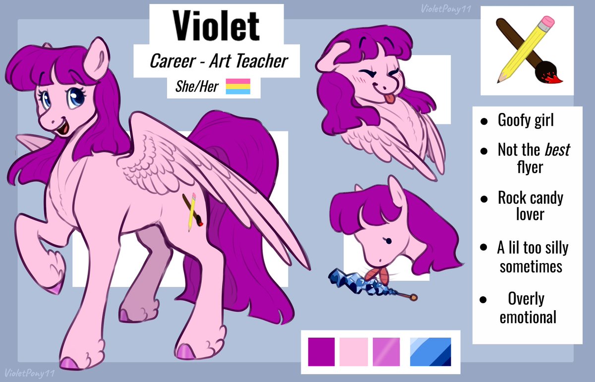 💜VioletPony11💜 tweet media