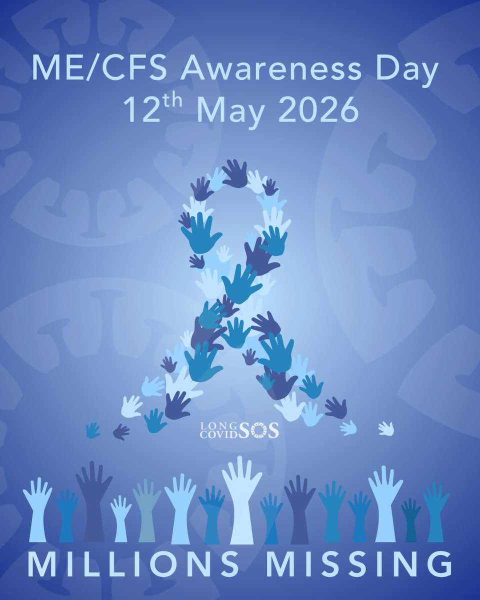LongCovidSOS's tweet photo. Today is #MECFS Awareness Day 🧵

As a #LongCovid charity, we recognise that a significant proportion of #pwLC - around half, but not all - meet/would meet the ME/CFS diagnostic criteria. We exist to advocate for everyone with LC, including those who also have an ME/CFS diagnosis https://t.co/XTVvSxRtoD