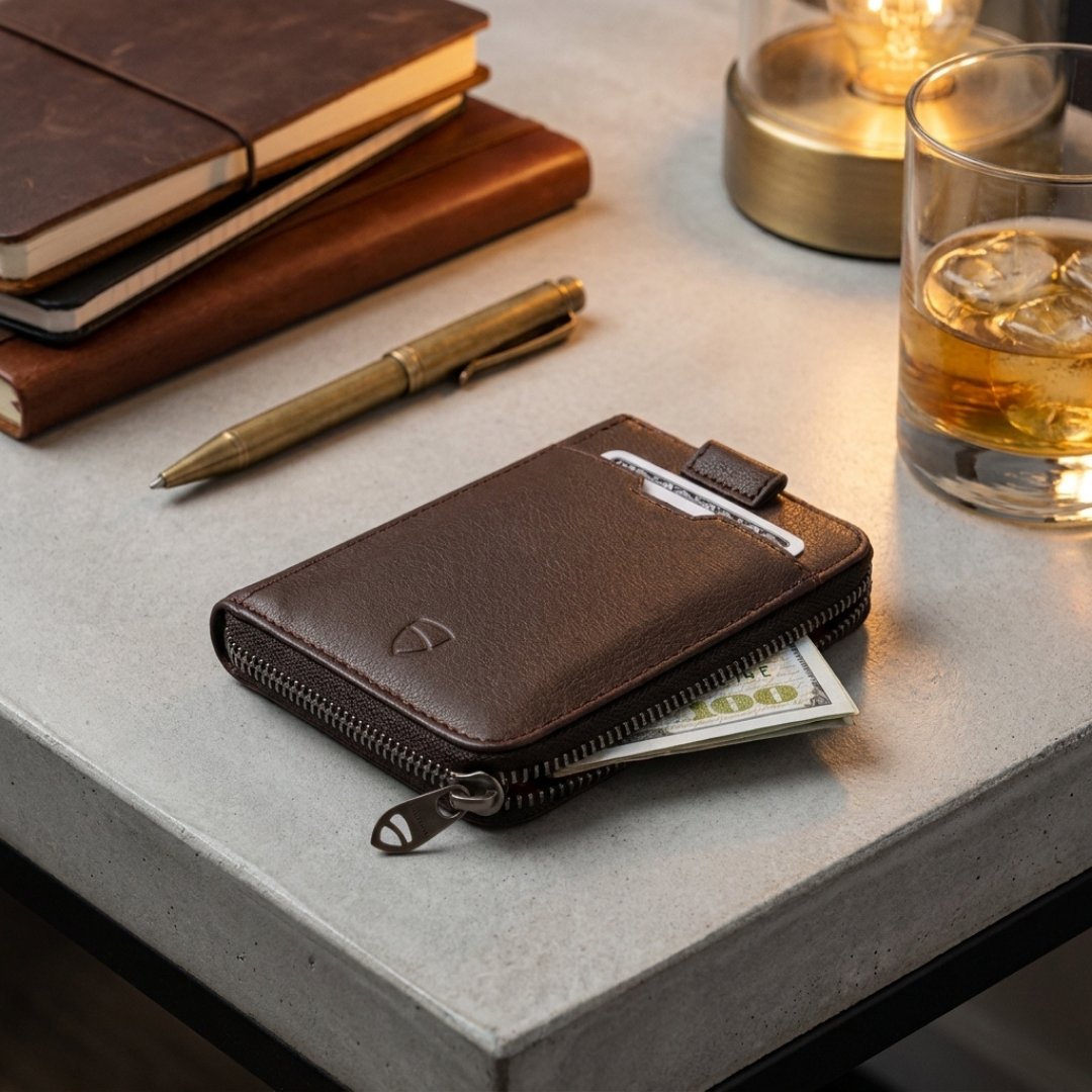 Vaultskin's tweet photo. A wallet that knows how to make an entrance. Sleek leather, secure zip, effortless Notting Hill energy. 🤎🔐

#vaultskin #nottinghill #leatherwallet #zipwallet #mensfashion #styleessentials #everydaycarry #premiumleather #modernwallet #vaultskin https://t.co/M8VoGCSolR