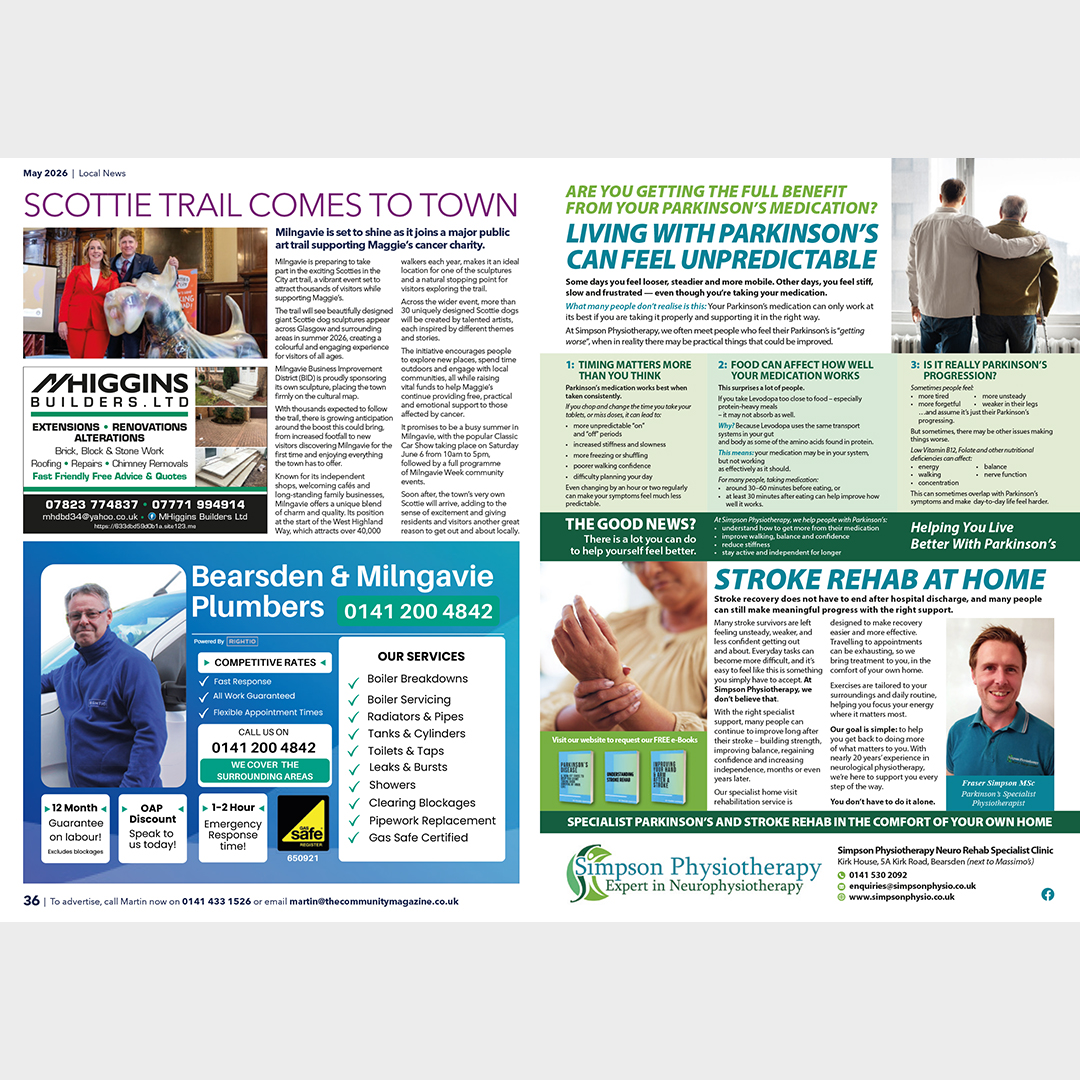 CommunityMagBaM's tweet photo. Scottie Trail Comes to Town – Milngavie is set to shine as it joins a major public art trail supporting Maggie’s cancer charity. Full story, and for the rest of our eBook, CLICK HERE: https://t.co/16XY32366i https://t.co/rZkeinjC77