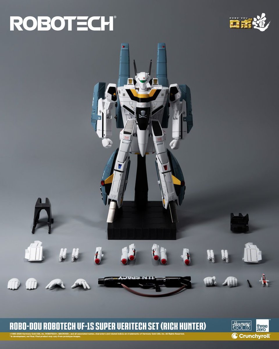 【ratch様専】【ratch様専】【ratch様専】 ThreeZero Robotech Robo-Dou VF-1S Super Veritech Set (Rick Hunter