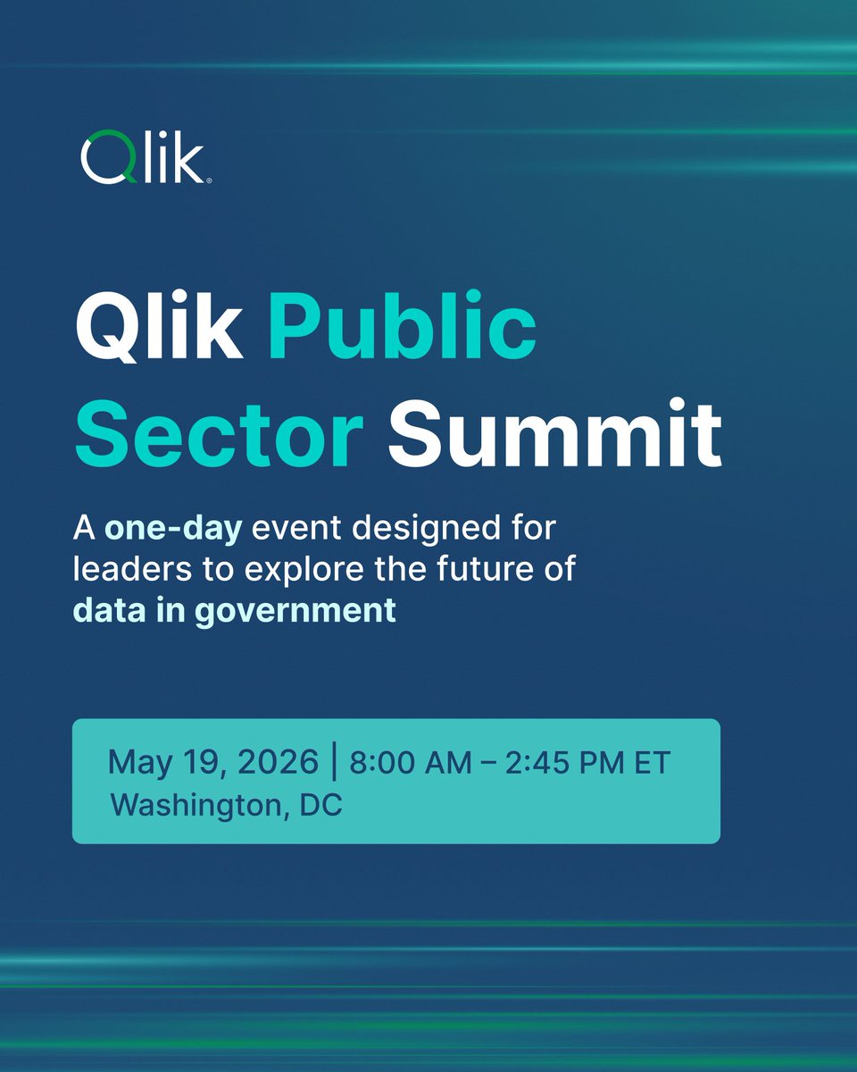 Qlik tweet media