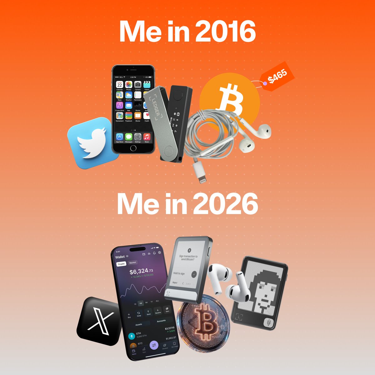 Ledger tweet media