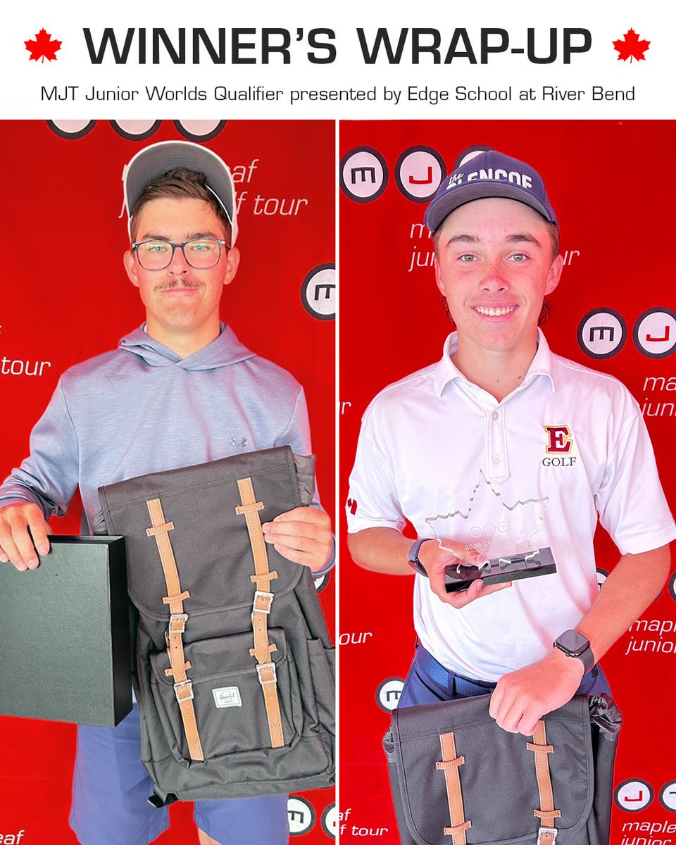 Maple Leaf Junior Golf Tour (MJT) tweet media