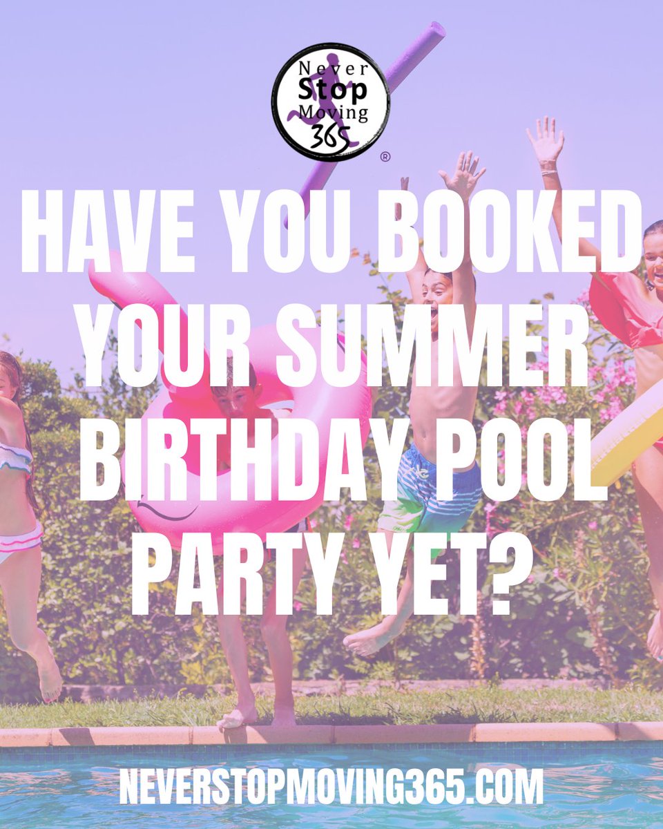 NSM_365_'s tweet photo. Have you booked your summer pool party yet? ☀️💦

Now’s the time to lock it in before spots fill up! https://t.co/pGGwKwqRvi