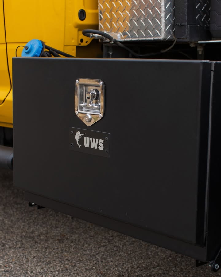 DFWCamper's tweet photo. More storage without sacrificing bed space.​
UWS underbody tool boxes mount beneath the truck bed to keep tools secure, accessible, and out of the way.​
​
#UWS #ImpossiblyStrong Call us today at (817) 461-3363
.
.
.
#Viral https://t.co/QU0Vv0HRP8