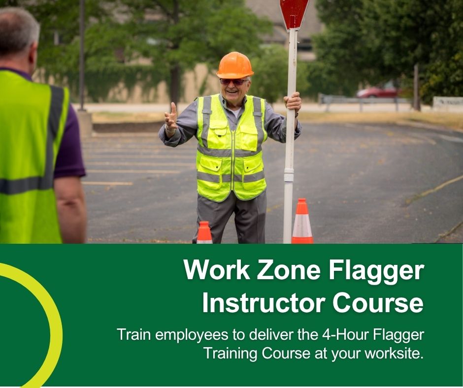 ACNSC's tweet photo. Our 2-day, in-person Work Zone Flagger Instructor Course prepares you to deliver the 4-Hour Flagger Training at your worksite. State-specific criteria. Real-world simulations. Expert instruction.

Register: https://t.co/PYzd2BuJmF

#WorkZoneSafety #WorkZoneFlagger https://t.co/ozqdtvwOeE