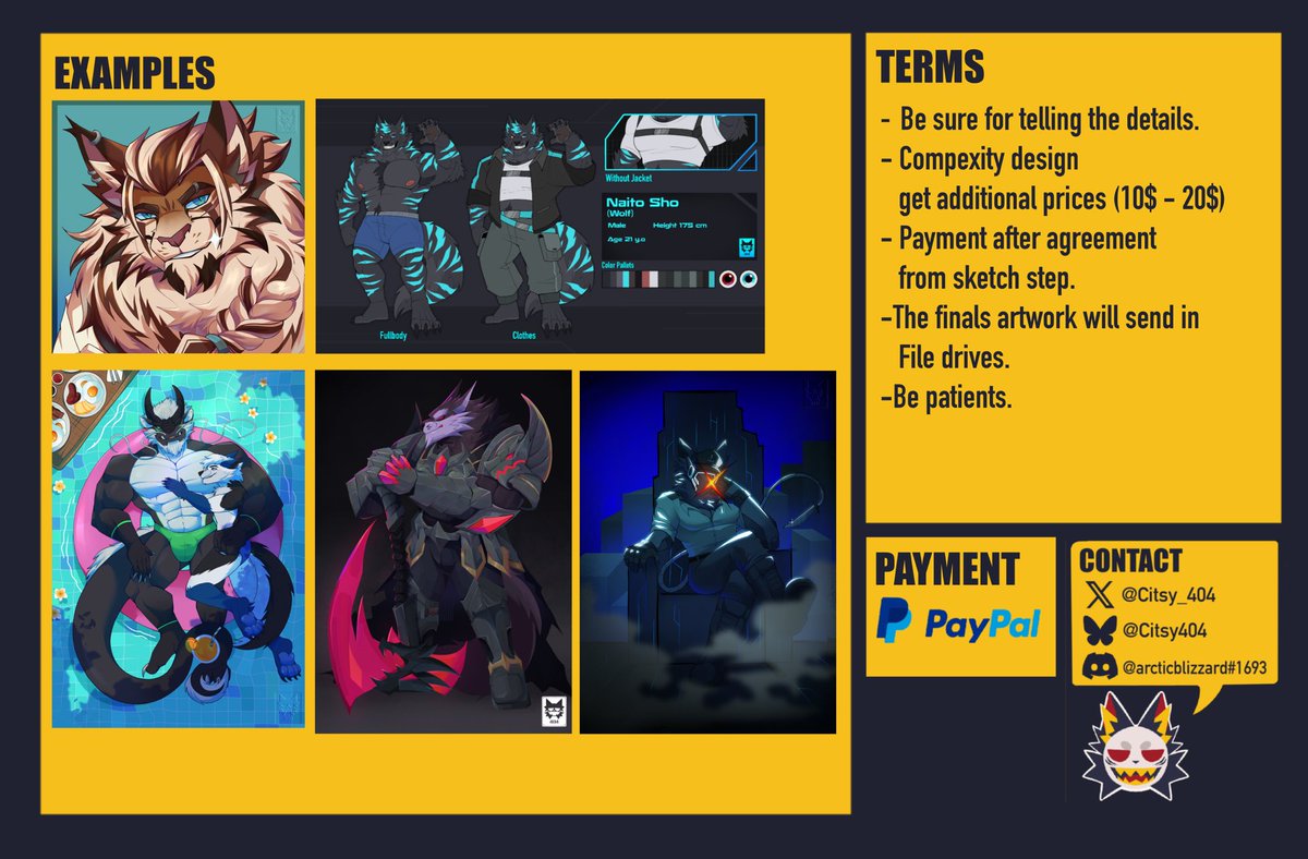 Citsy_404's tweet photo. Commission is Open now with 5 slot
For my saving.

Dm me if you’re Interested with contact i have. https://t.co/NB1Y42typA