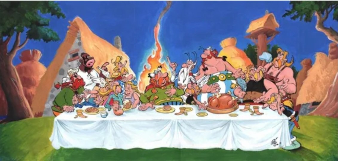 LCeleane's tweet photo. @LBleuBlancRouge Censurons définitivement la littérature à l'origine du #canonfrancais
Elle n'est pas assez inclusive. De plus elle prône un régime alimentaire incompatible avec certaines religions orientales dont la tolérance est légendaire.

Oh ! MM. Goscinny &amp; Uderzo comme j'ai de la peine..😫 https://t.co/ZOhiR1TaQi