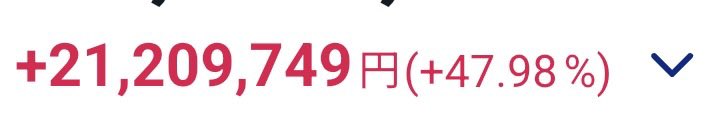 左:年始1/1
右:現在5/12
ぼんやり目標にしていた運用収益額2000万を超えてしまったので次は3000万を目指します。
ガッツリインデックス運用に入金し始めたのが23年の9月頃なので3年足らずでこんな増えるんかー。