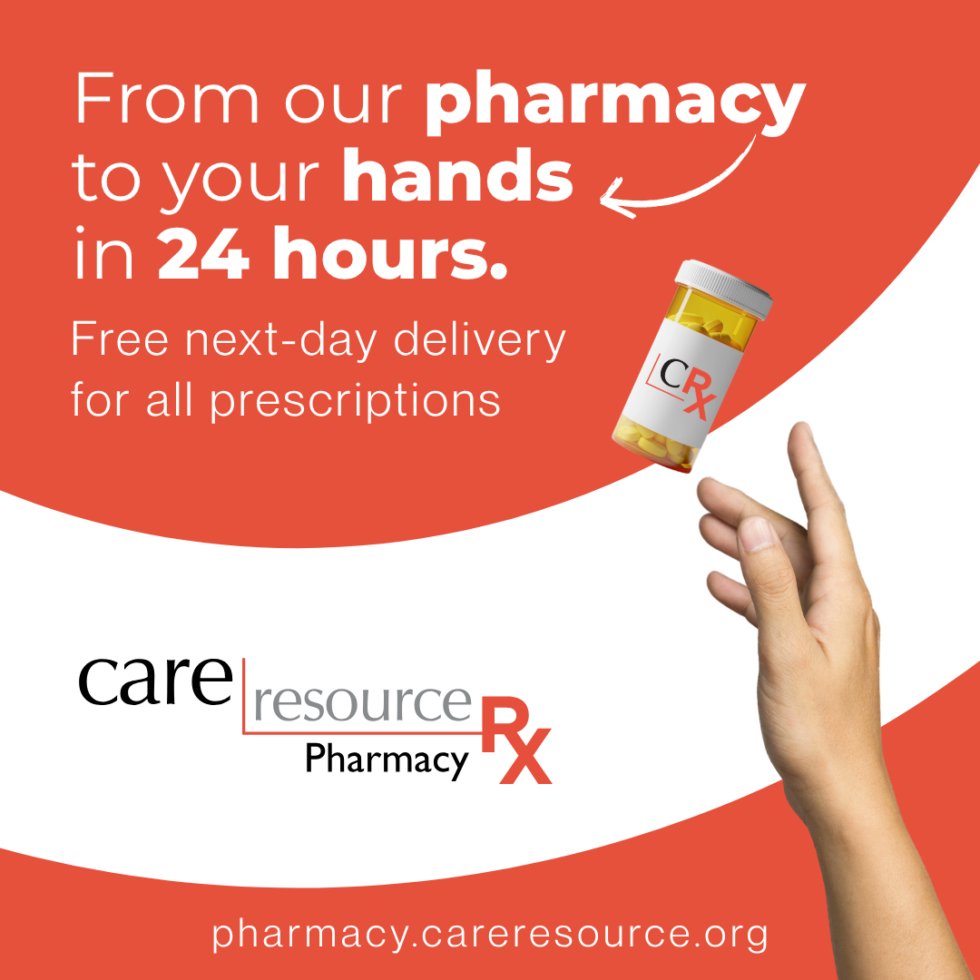 CareResourceFL's tweet photo. 💊 Care Resource Pharmacy: Care Made Convenient 🚚
 
From our pharmacy to your hands in just 24 hours.
 
Care Resource Pharmacy offers FREE next-day delivery for all prescriptions, so getting the medications you need is easier, faster, and stress-free.
 
Our pharmacy team is here to support your health with personalized service, reliable access to medications, and care you can count on - delivered right to your door.
 
Learn more or transfer your prescriptions today:
👉 https://t.co/7l48E4b1MA
 
#CareResource #CareResourcePharmacy #CommunityHealth #PatientCare #HealthcareAccess #PharmacyServices #MiamiHealthcare