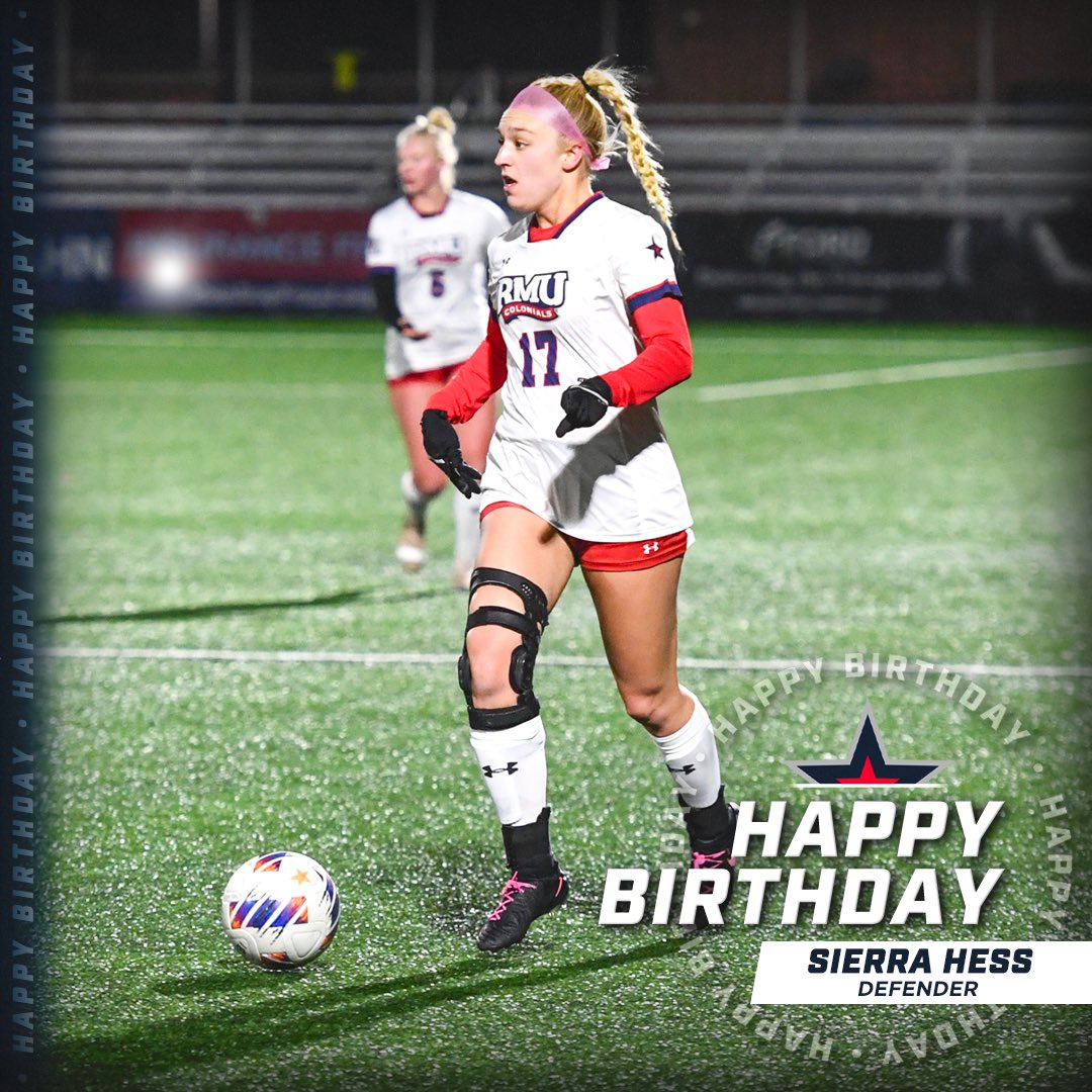 RMUWSoccer's tweet photo. Wishing a Happy Birthday to Sierra!🎉🥳 https://t.co/3mpkrMrOMD