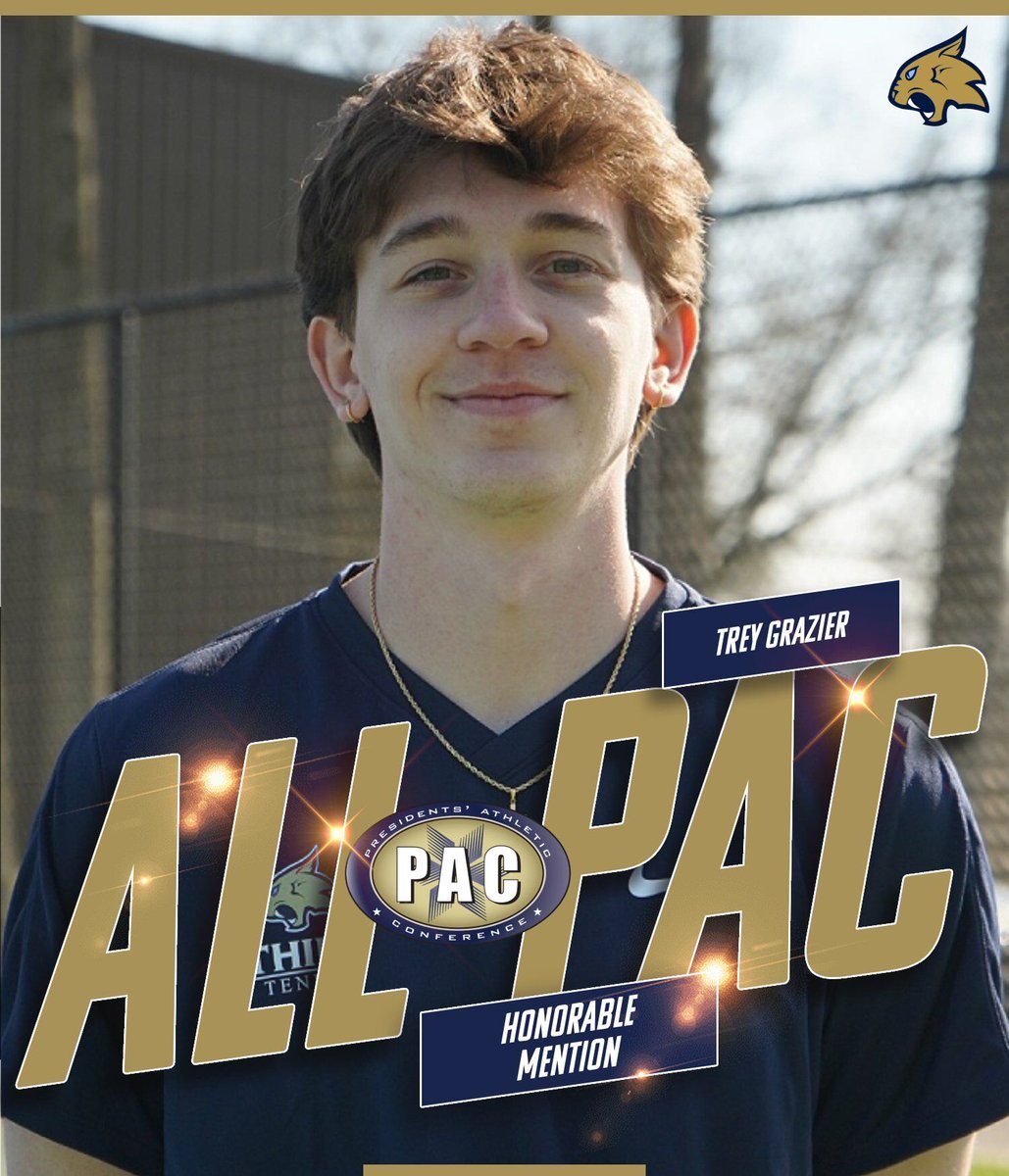 ThielAthletics's tweet photo. 🎾𝗔𝗹𝗹-𝗣𝗔𝗖👏

𝗧𝘆𝗿𝘂𝘀 𝗛𝗼𝗿𝘁𝗼𝗻 was named to the All-PAC Second Team while 𝗣𝗶𝗲𝗿𝘀𝗼𝗻 𝗕𝗮𝗱𝗼𝘄𝘀𝗸𝗶 and 𝗧𝗿𝗲𝘆 𝗚𝗿𝗮𝘇𝗶𝗲𝗿 garnered Honorable Mention status!

🔗https://t.co/KaR2w9v6W0

#TomcatPride | @PAC_Athletics https://t.co/JWYMI6qmkA