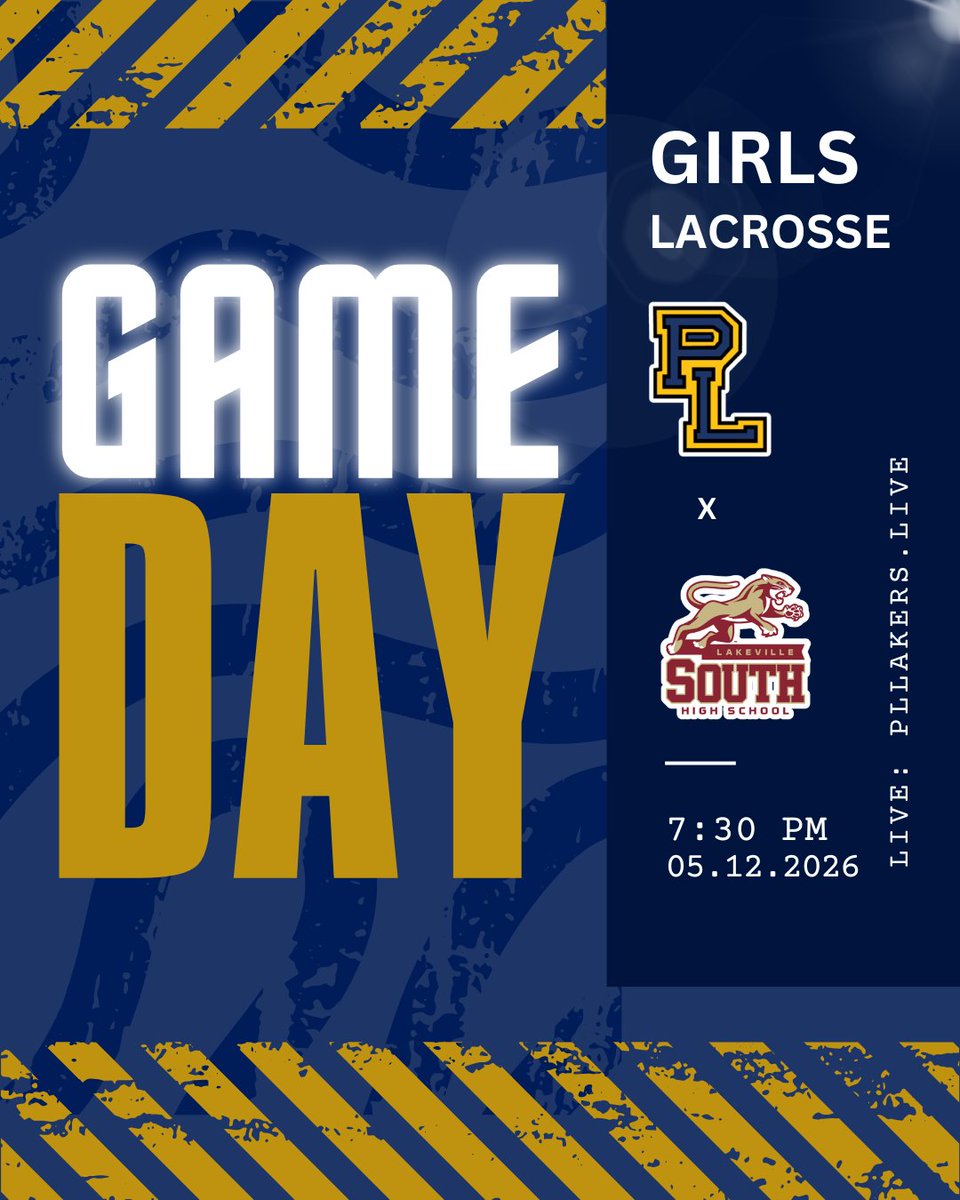PLLakersLive's tweet photo. Game time at 7:30 PM 🥍 @plhsglax vs @GlaxSouth. Catch it live: https://t.co/39spXyreTd

#PriorLakeLakers #MNHighSchool #GirlsLacrosse https://t.co/5qs9waJTDV