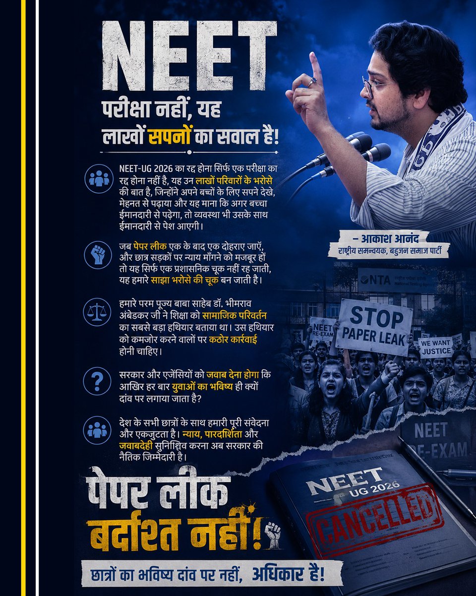 आखिर कब तक मोदी सरकार युवाओं के सपनों के साथ छल करती रहेगी। आखिर जवाबदेही कब तय होगी। है कोई जवाब!