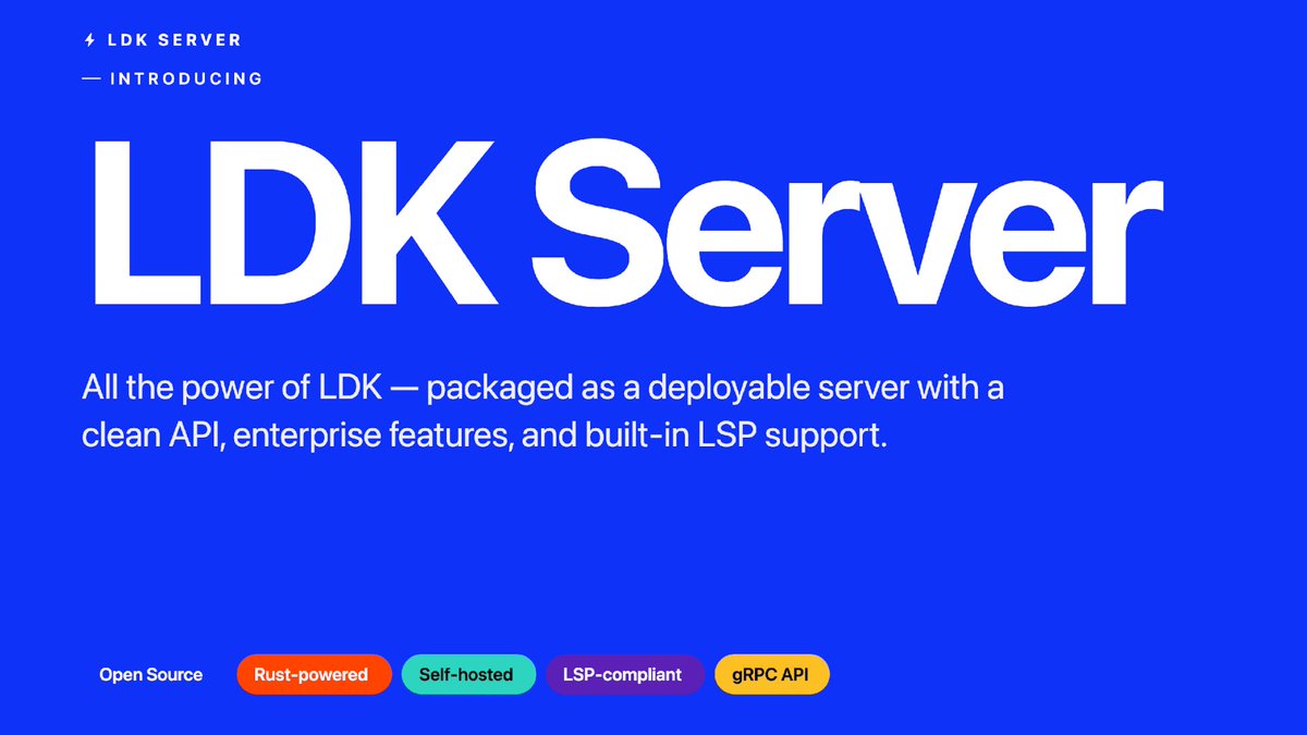 Lightning Dev Kit tweet media
