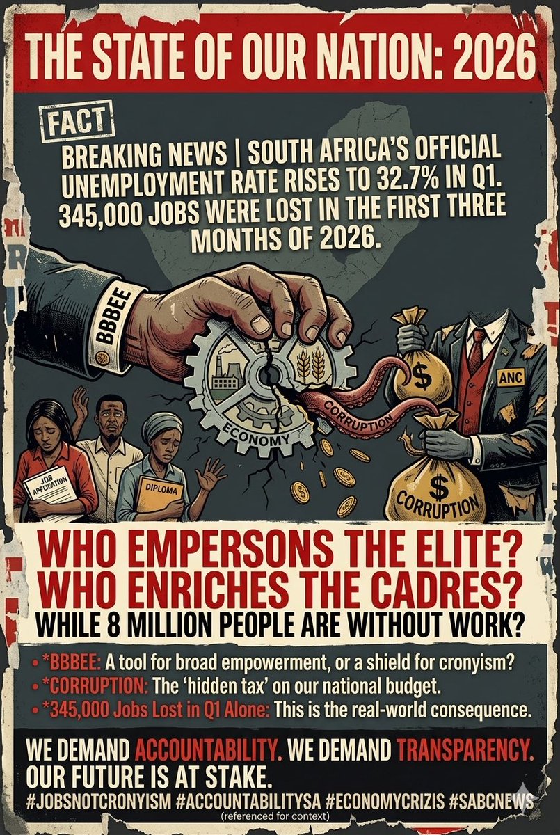 Hades76's tweet photo. @SAgovnews Corrupt @MYANC https://t.co/8LpkWBbYiw