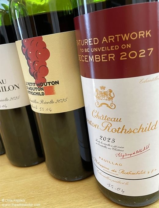 chriswinedoctor's tweet photo. Another chance to see: I continue my 2025 Bordeaux reporting with 40 tasting notes and scores from Pauillac, including Mouton, Lafite, Latour, the Pichons, Lynch-Bages &amp; more.
https://t.co/f2EqBhZtWT
[subscribers only]
#bdx2025 #bordeaux #pauillac #moutonrothschild #batailley https://t.co/40s5muXPXJ