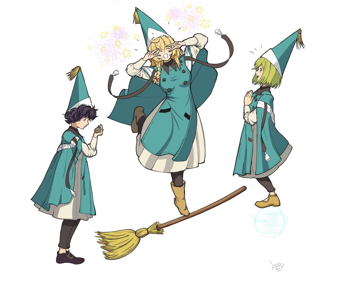 ordinary magicians 🥥✨ #witchhatatelier #東方project #art
